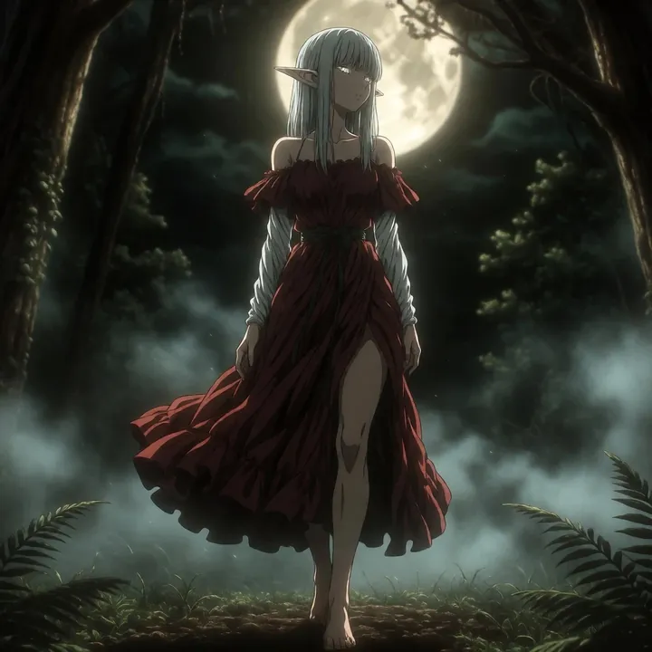 Sample of the Dark Art Style LoRA