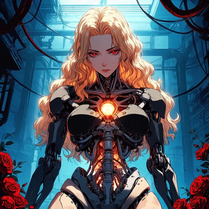 Sample of the Retro Sci-fi 90's an LoRA