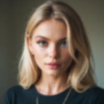 A blurry, low resolution portrait